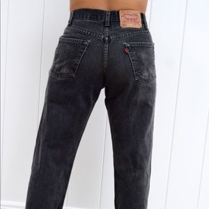 Levi’s 505 Wedgie Mom Distressed Jeans